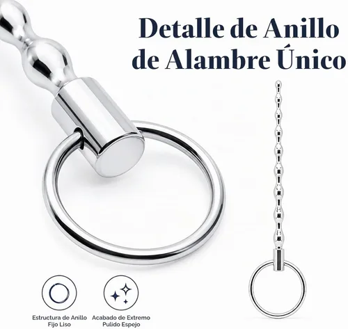 Vista 4 de 5.12 pulgadas de espada uretral sonidos dilatadores de pene estirador de pene tornillo tapón de pene sólido, sólido