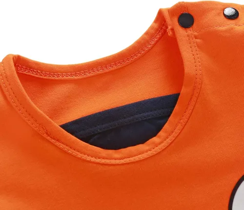 Vista 3 de Enterizo de manga larga para bebés y niñas recién nacidos traje de bebé