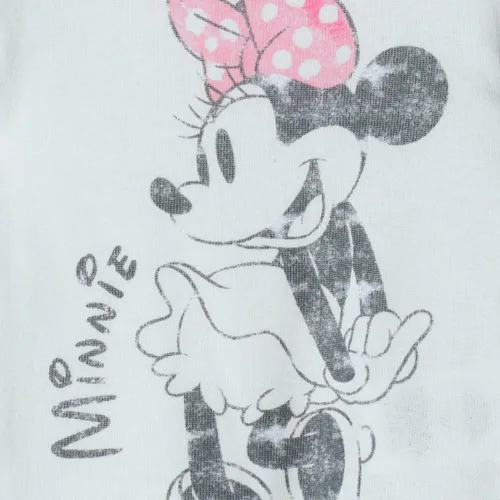 Vista 3 de Disney Pijama de algodón ajustado de Minnie Mouse para bebé niña