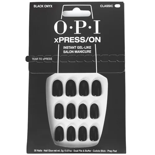 Vista 14 de OPI xPRESS/ON Press on Nails Short Round Classic, Long Almond & Coffin Shape Press-On Professional Nail Art Kit