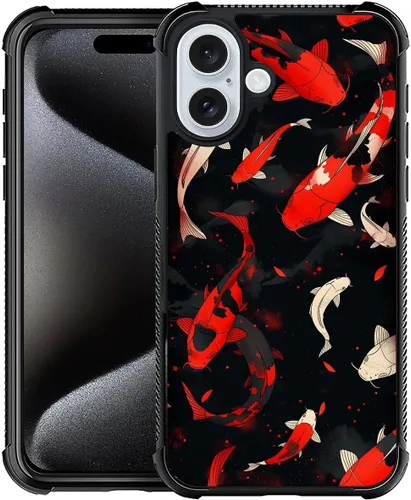 Vista 98 de CARLOCA Funda compatible con iPhone 15, increíble patrón de luz espacial nebulosa para niñas y niños, ultra protección, a prueba de golpes