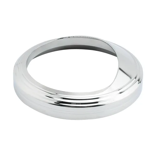 Vista 5 de Dreamseek Velocímetro de 5 pulgadas, anillo de ajuste cromado, bisel de calibre de velocidad con cubierta de visera compatible con Harley Touring