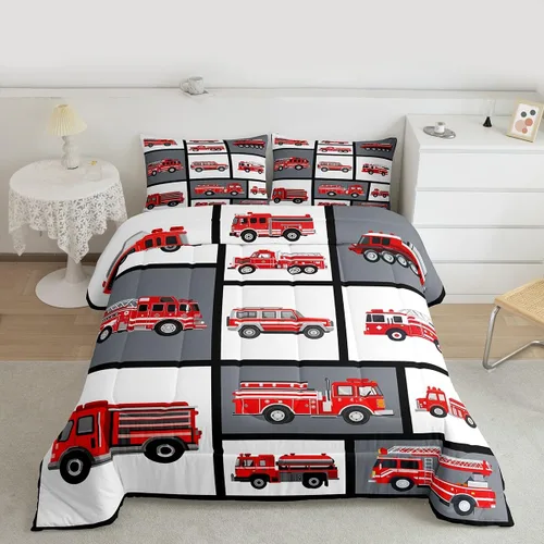 Vista 17 de Feelyou Juego de edredón de panda de dibujos animados para niños, edredón de animales lindos para niños y niñas, juego de ropa de cama kawaii panda