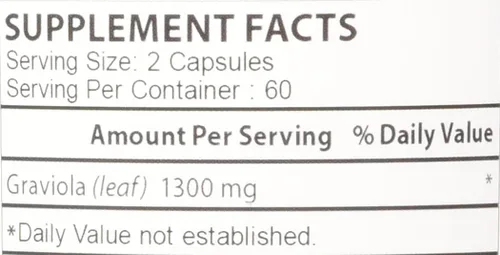 Vista 5 de Graviola Biotech Nutritions Graviola 100 % pura, hpco-bubt-bel00665, 1, 1