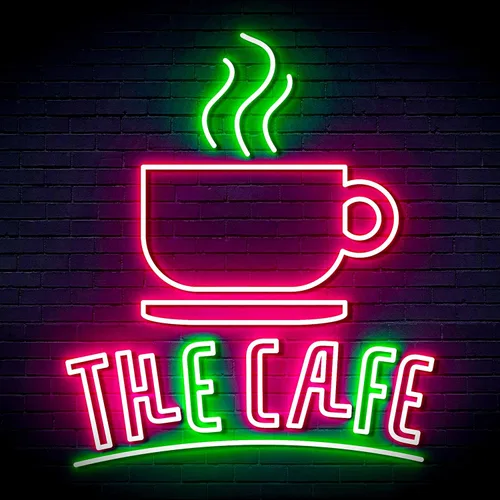 Vista 34 de ADVPRO Coffee – The Cafe Extra-Large Ultra-Bright LED Neon Sign - Blue & Red - st16s54-fn-j0026-br