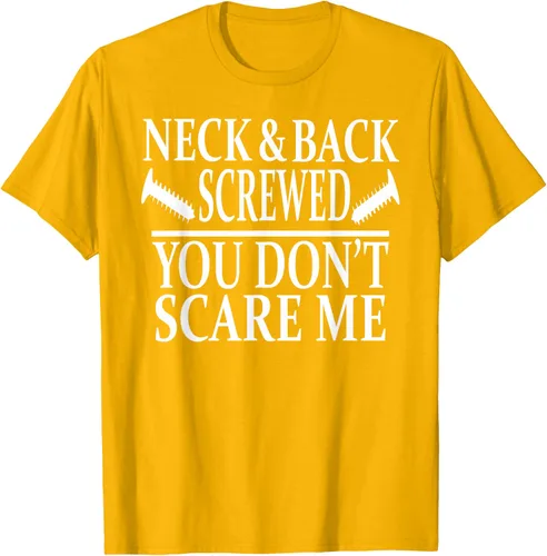 Vista 79 de Camiseta divertida para recuperación de cirugía de columna vertebral y cuello y espalda, Negro