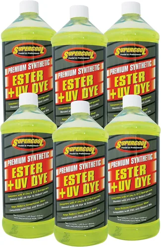 Vista 6 de TSI Supercool Aceite de éster E32 con tinte UV, paquete de 1