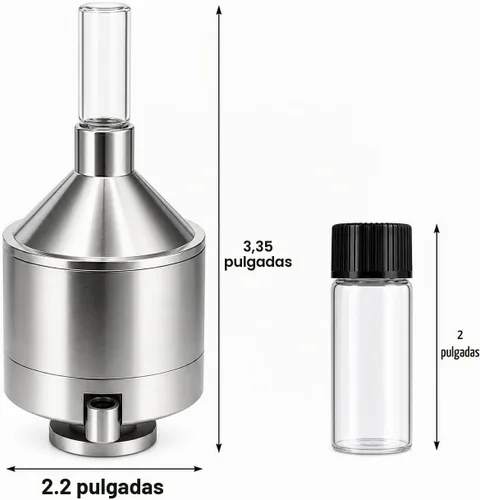 Vista 3 de Juego de molinillo de especias de cocina Molienda superfina Molinillo de mano de precisión para moliendas gruesas a finas consistentes - Kit