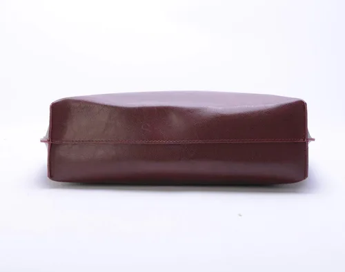 Vista 5 de Bolso con asas para hombro para mujer, de cuero sintético, con borla