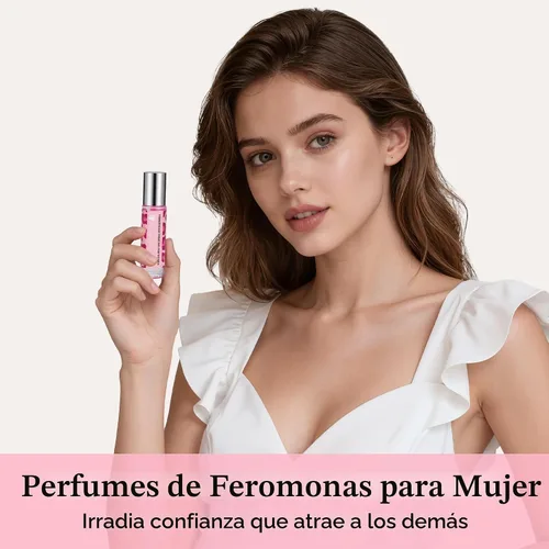 Vista 4 de DIBALA Perfume de Feromonas para Mujeres, Aceite de Perfume Roll On Natural de Larga Duración 10ml (0.34 fl oz)