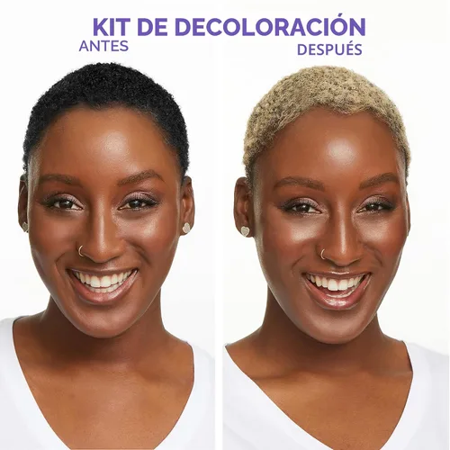 Vista 3 de SoftSheen -Carson Interbeauty Dark and Lovely® Uplift - Kit de blanqueamiento con polvo, revelador y tóner para cabello rubio