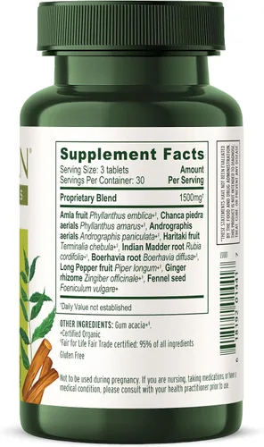 Vista 8 de Banyan Botanicals Total Body Cleanse - Suplemento de desintoxicación orgánico con amla y manjistha - Apoya la limpieza ayurvédica