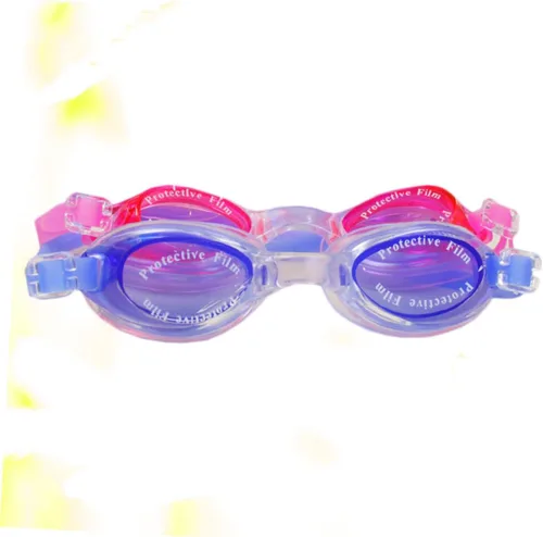 Vista 4 de 2 gafas de natación antivaho impermeables para adultos, lente de marco grande, equipo de natación para deportes acuáticos y entrenamiento