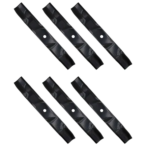 Vista 4 de Stevens Lake Parts (6) Cuchillas de mantillo para Exmark 36" y 52" Deck Lazer Z Turf Tracer Viking
