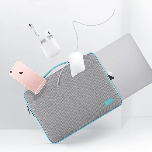 Vista 6 de Hseok - Funda para computadora portátil de 13 a 14 pulgadas, maletín compatible con MacBook Pro de 14 pulgadas M4/M3/M2/M1, todos los modelos de Mac