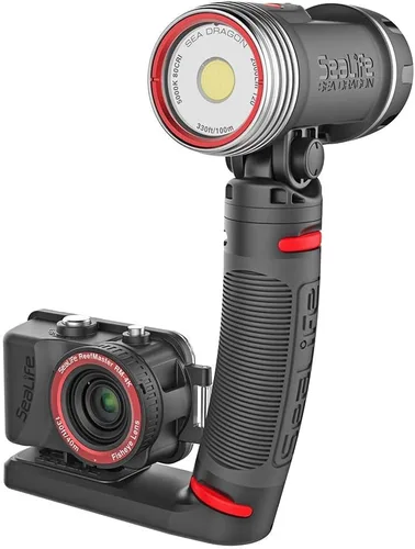Vista 11 de SeaLife ReefMaster RM-4K Cámara de acción subacuática con video 4K e imágenes fijas de 14 mp, modos de escena subacuática, lente gran angular