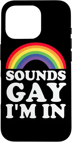Vista 20 de Funny Gay Pride Sounds Gay I'm In LGBTQ Case for iPhone 16