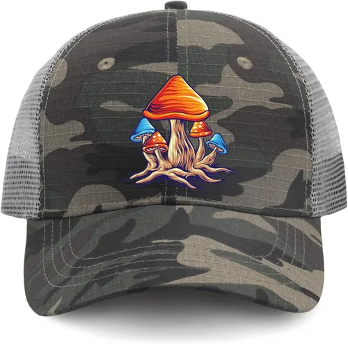 Vista 9 de Baseball Caps Magic Mushrooms Baseball Caps, Vintage Hat for Women