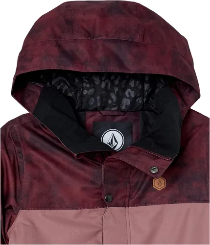 Vista 5 de Volcom Sass'n'fras - Chaqueta de esquí con aislamiento para niñas
