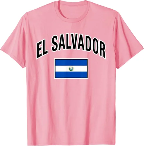 Vista 53 de Camiseta salvadoreña Orgullosa Bandera de El Salvador, Negro