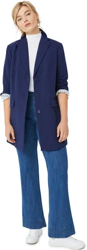 Vista 5 de Ellos Jeans de pierna ancha y cintura alta para mujer