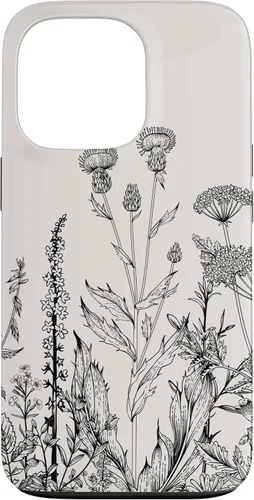Vista 10 de iPhone 16 Cute Wildflowers Pattern Design Floral Case