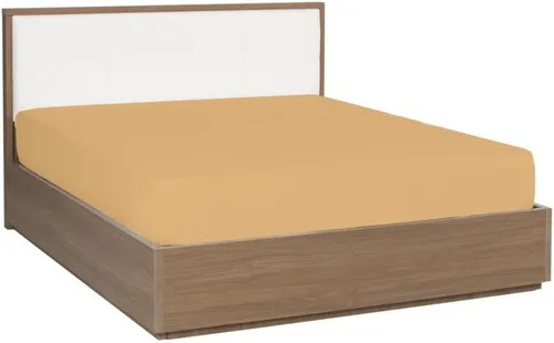 Vista 24 de 100 % algodón natural de 400 hilos, 1 pieza con bolsillo profundo de 21 pulgadas y 2 fundas de almohada, juego de sábanas de 3 piezas