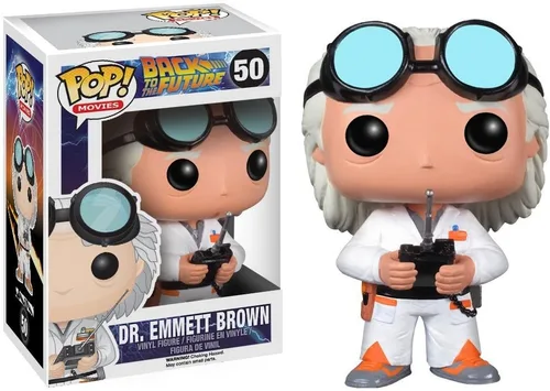 Vista 3 de Figura de acción pop de vinilo, Doc del Regreso al futuro, de Funko