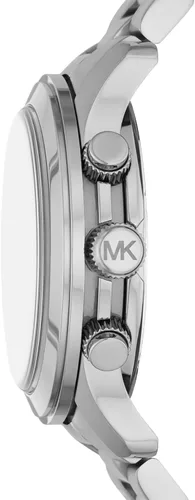 Vista 18 de Michael Kors Runway - Reloj cronógrafo de acero inoxidable para hombre con correa de acero o silicona