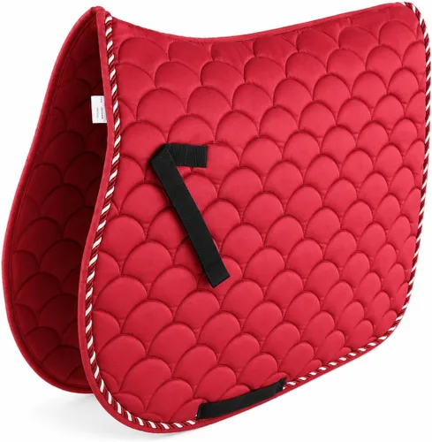 Vista 10 de Horse English Quilted Contoured All-Purpose Trail Saddle Pad 7296