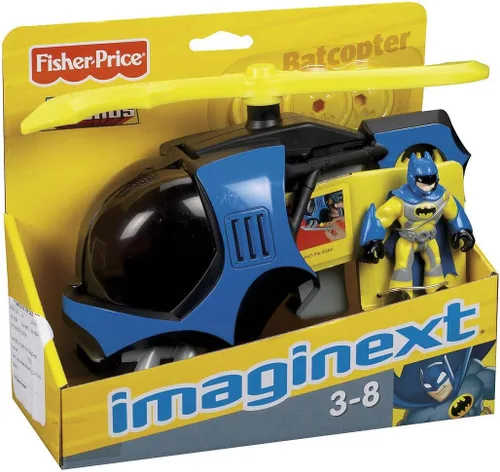 Vista 2 de DC Super Friends Imaginext DC Super Friends Batcopter