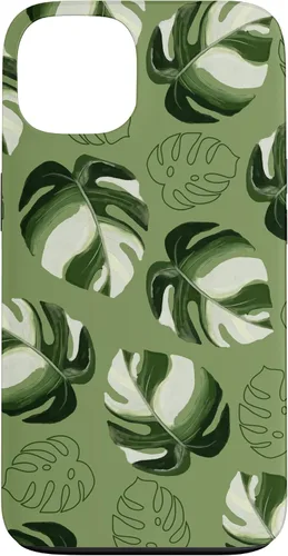 Vista 7 de Monstera Deliciosa Leaves Plant Leaf Botanical Nature Case for iPhone 16