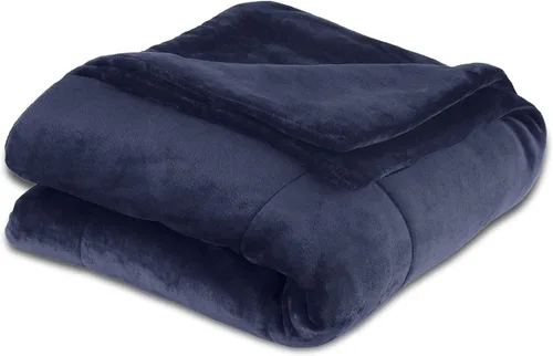 Vista 13 de Vellux King Plush Lux - Manta cálida para todas las estaciones, acolchada ligera, manta de hotel de lujo ultrasuave, con costuras en caja