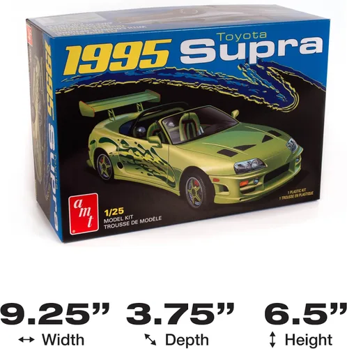 Vista 5 de AMT 1995 Toyota Supra 1:25 Modelo Kit