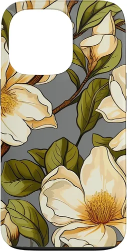 Vista 10 de Botanical Garden Magnolia Flower Case for iPhone 17