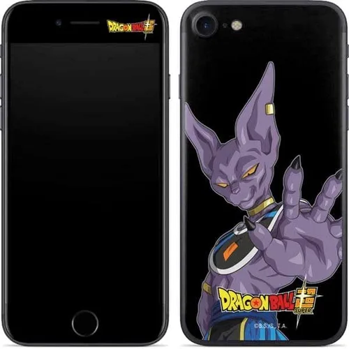 Vista 10 de Skinit Calcomanía para teléfono compatible con iPhone SE (2ª y 3ª generación), diseño oficial de Dragon Ball Super Goku