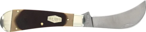 Vista 2 de Old Timer 16OT Hawkbill Pruner - Navaja de bolsillo plegable tradicional de 7 pulgadas con hoja de podadora de acero inoxidable de alto carbono de 3