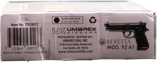 Vista 10 de Umarex Beretta M92 A1 Blowback - Pistola de aire comprimido calibre .177 completamente automática