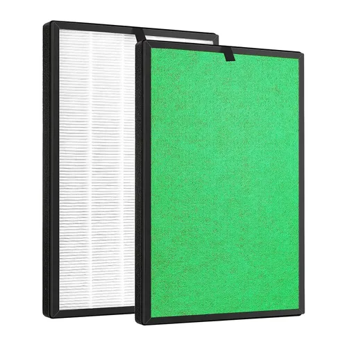 Vista 5 de Nispira Reemplazo de filtro True Nispira HEPA 3 en 1 compatible con el purificador de aire matutino puro Airthereal APH260. Tamaño 16.4" x 10.75" x