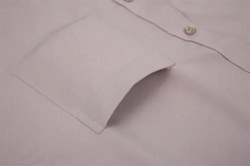 Vista 4 de corfty Camisas de vestir de manga larga para hombre, ajuste regular, camisa casual con botones y bolsillos