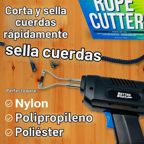 Vista 2 de Cortador de cuerda caliente del cuchillo, herramienta de nylon calentada