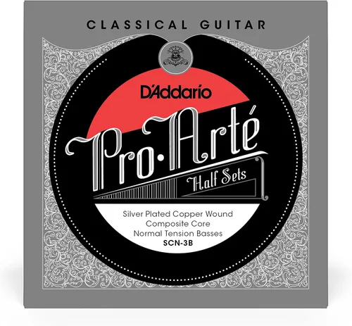 Vista 11 de D'Addario Cuerdas de guitarra Pro-Arte - Cuerdas de nailon para guitarra - BNH-3B - Cuerdas de guitarra clásica - Juego de medias series, tensión
