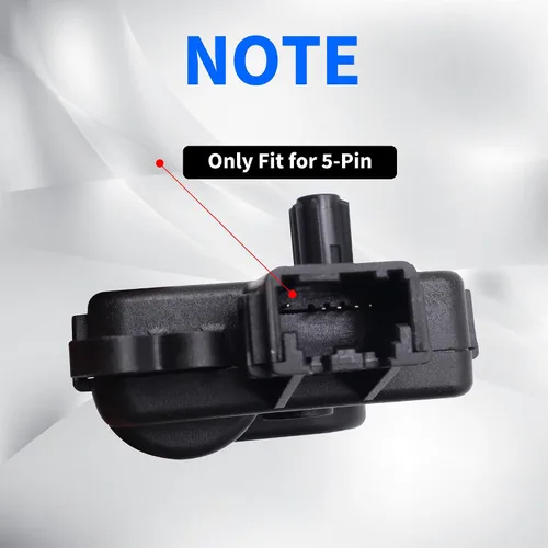 Vista 4 de Actuador de puerta de mezcla de calentador HVAC con engranaje 68224186AA 604-057 compatible con Jeep Grand Cherokee 2014-2021 Grand Cherokee WK 2022