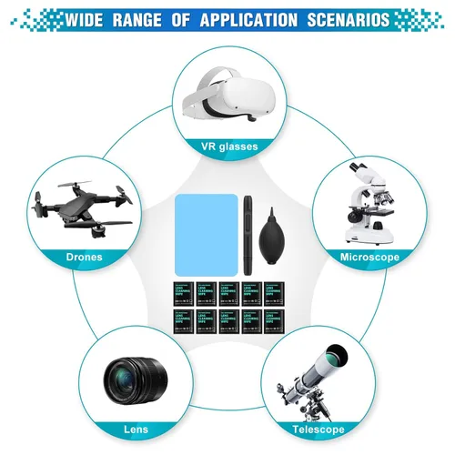 Vista 4 de Oculus Quest 2 Lens Cleaning Kit Gift ,For Cleaning Quest 2 LensQuest 2 HeadsetQuest 2 CaseAnd Other Oculus Quest 2 Accessories.Suitable For