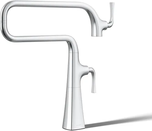 Vista 15 de Kohler K-22067-BL - Llenador de ollas para fregadero de cocina Graze