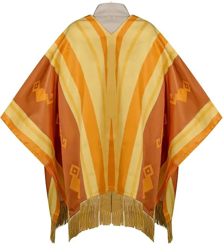 Vista 4 de Disfraz de Camilo, poncho de Camilo, bata de capa, abrigo Madrigal, camisa y uniforme para niños