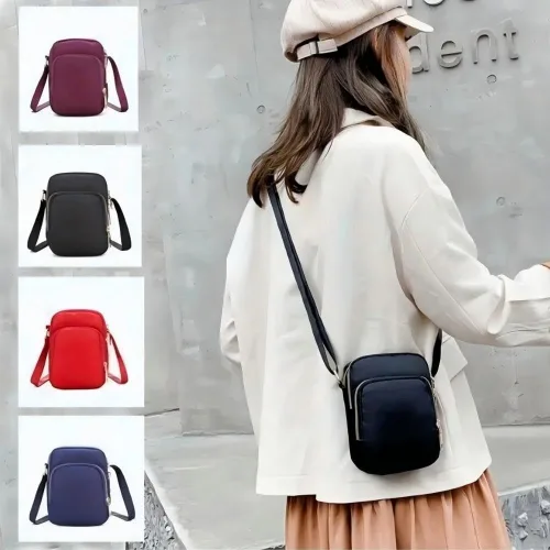 Vista 2 de Bolso de hombro bandolera multifuncional bolso de mano con bolsillo