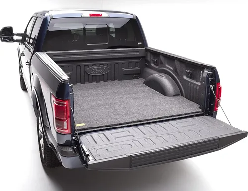 Vista 4 de BedRug Tapete de cama Se adapta a Ford Super Duty 2017 - 2026, modelos con sin forro / spray Gris carbón, BMQ17LBS