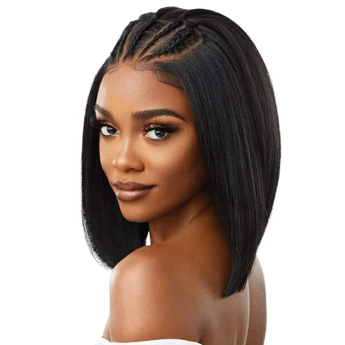 Vista 2 de PELUCA DELANTERA DE ENCAJE Sintético Outre - Línea de cabello perfecta 13X4 - JENISSE (DR4/CRMCH)