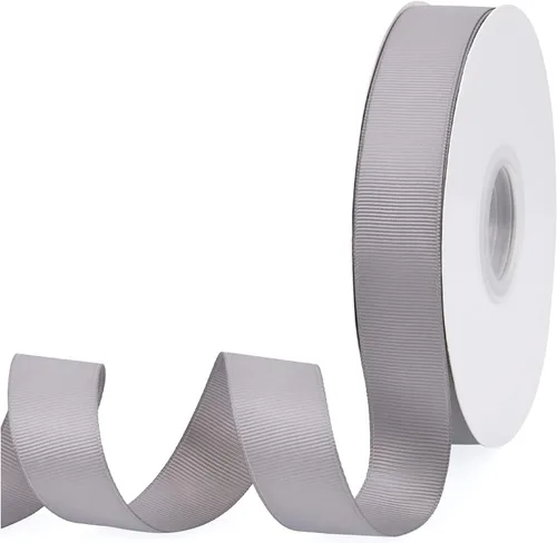 Vista 96 de Cinta de grogrén de doble cara de color liso azul bebé de 1-1/2 pulgadas x 50 yardas para envolver regalos, bodas, fiestas, manualidades, lazos